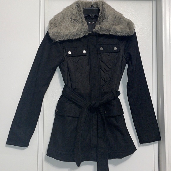 Therapy by Lane Crawford Black Coat - Size - Small (**Make An Offer**) - Picture 1 of 5
